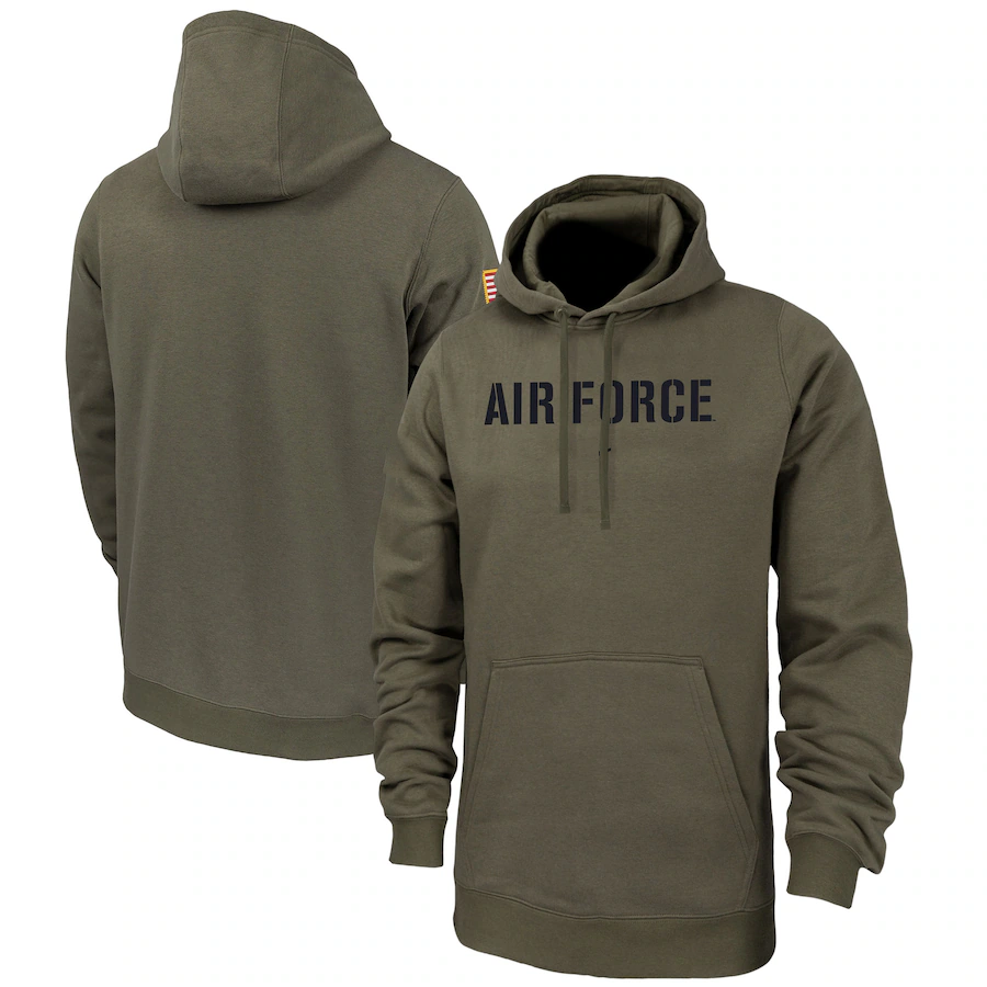 Air Force 2024 Salute To Service Club Pullover Hoodie Cheap sale Birthday and Christmas gifts Stitched American Football Jerseys